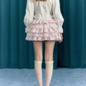 Women s Tartan Checkered Pleated Mini Skirts with High Waistband and Delicate Lace Detailing for a Flirty Look